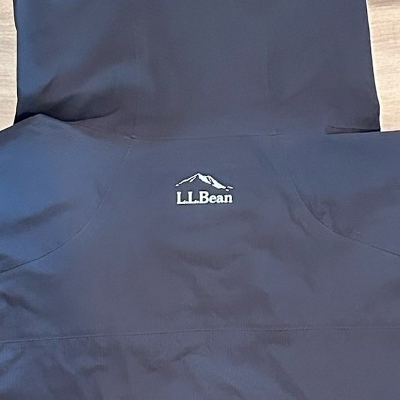 LL Bean Men's Cresta Stretch Rain Jacket, Black, Medium, New - Picture 6 of 10